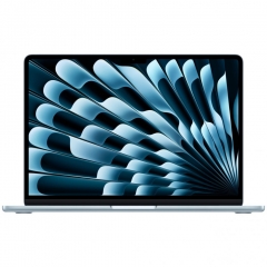 Apple MacBook Air 15" (M4, 10C CPU/10C GPU, 2025), 24 ГБ, 512 ГБ SSD, небесно-голубой, Sky Blue, MC7D4